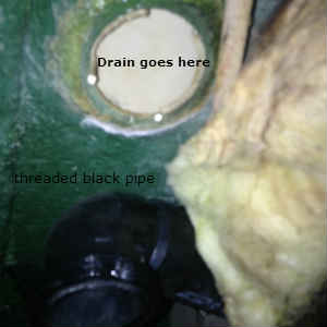 Tub drain repair
