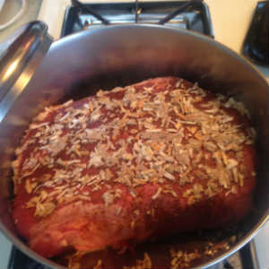 roast beef ready to cook