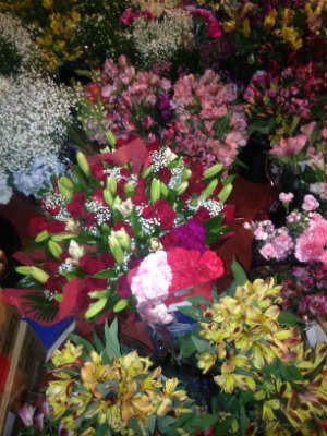 Flowers from Kroger